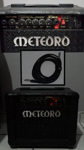Cubo Amplificador Para Guitarra Meteoro Space Jr 35gs 35w Semi-Novo