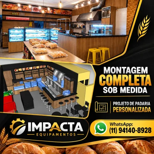 Montagem completa sob medida Projeto personalizado de acordo com seu espaço