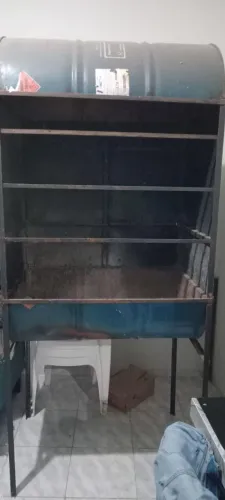 Churrasqueira de ferro para frango