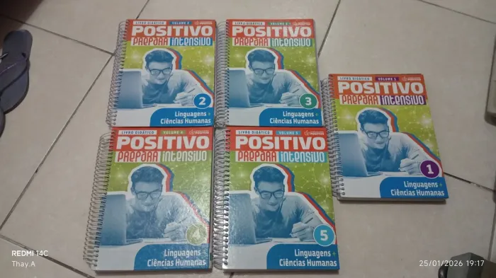Livros Ensino Médio/Convênio Sistema Positivo