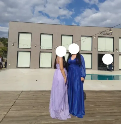 Vestido Azul - para Eventos