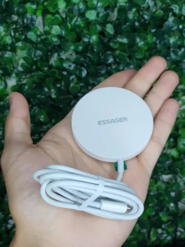 Carregador Por Indução 15W - Essager - @edsshop_br