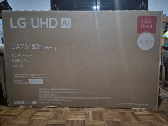 (Nova Lacrada) 50 Polegadas LG Smart TV 4K