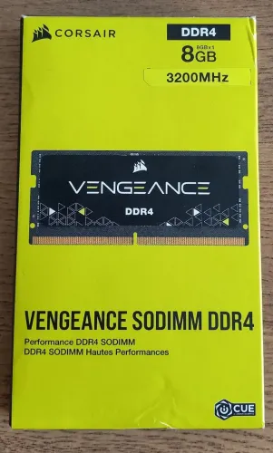 Memória Ram Vengeance SODIMM DDR4 - 8 GB - 3200 MHz