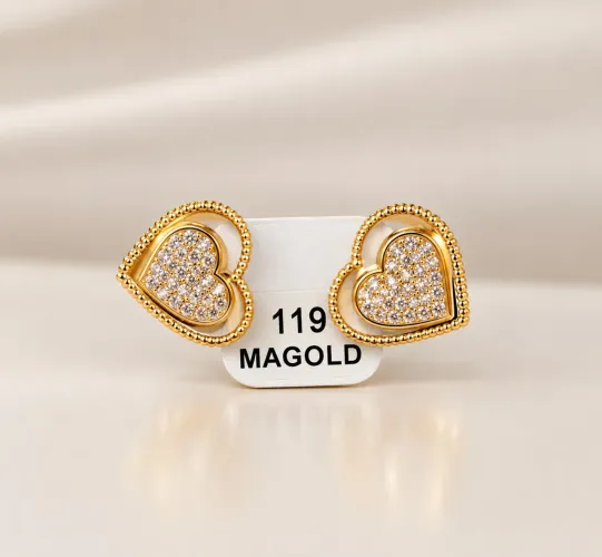 Brinco MaGold semijoia