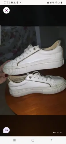 Tênis branco zara