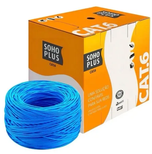 Cabo de rede Furukawa Soho Plus CAT6 305m