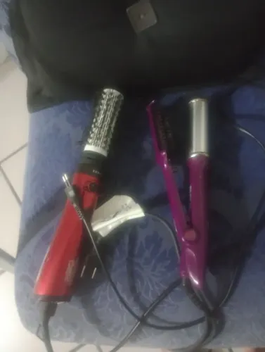 Escova rotativa e modelador