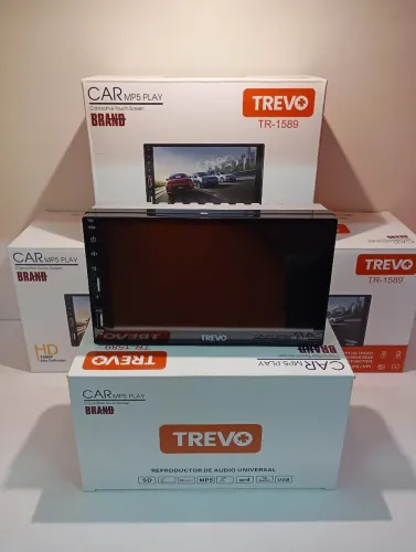 Central Multimídia Automotiva Trevo TR-1589 7" HD Touch Screen