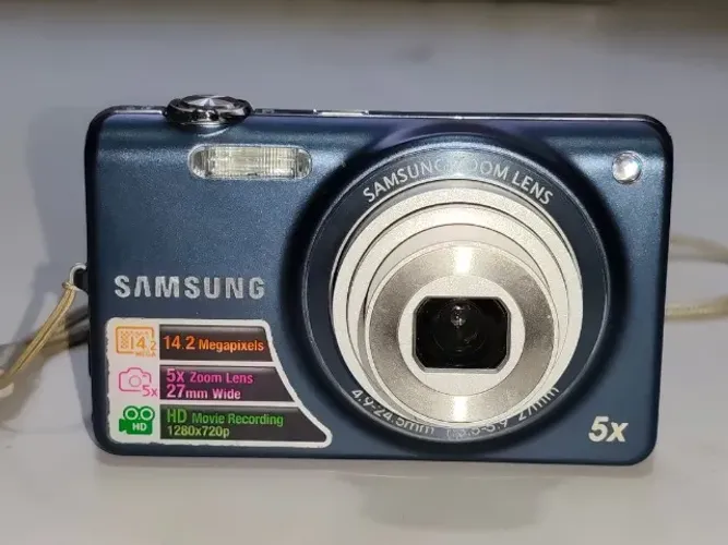 Câmera Digital Samsung St-65 Hd Video Ótimo Estado FuncionaNDO