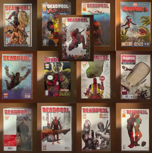 Deadpool - HQs panini - 13 HQs - edições portuguesas e americanas - apenas lote
