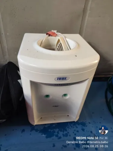 Bebedouro de Mesa para Garrafão IBBL Compact Branco 220V