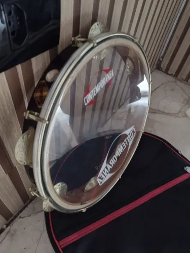 Pandeiro Pro leve contemporânea 12" C/Capa