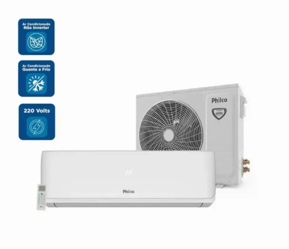 Ar Condicionado Split Hi Wall Philco 18000 BTUS/h Quente e Frio PAC18QI - 220 Volts