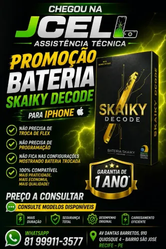 BATERIA SKAIKY DECORE PARA IPHONE 