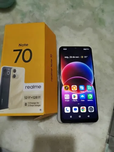Realmi Note 70 novo comprado a 30 dias