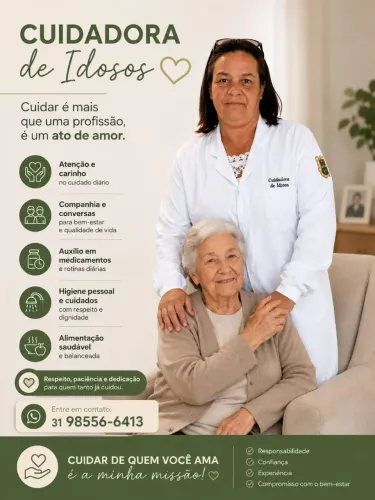 Cuidadora e cozinheira