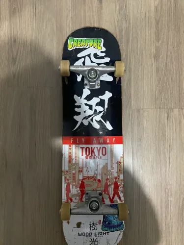 Skate woodlight marfim 