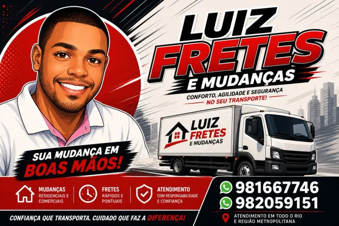 Frete e mudanças Rio e Grande Rio 