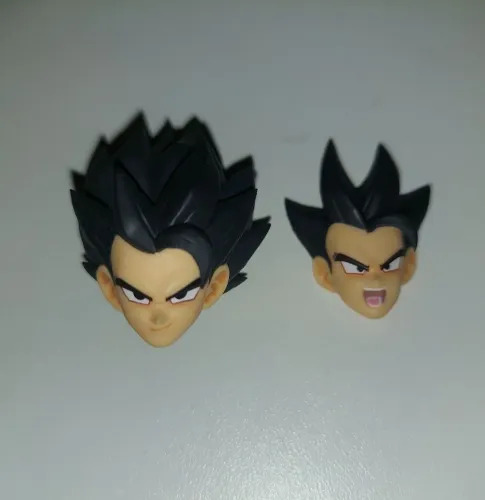 Cabeça Head normal Gogeta sh figuarts demonical fit dragon ball z SHF df gogita base