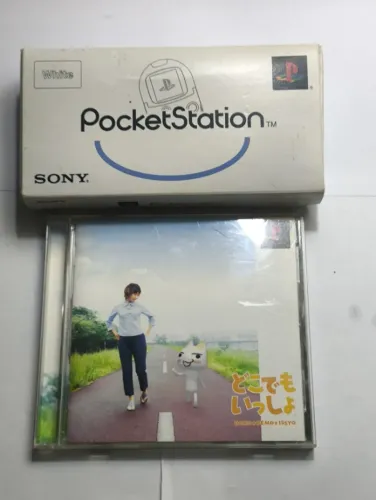 PocketStation Completo na caixa com jogo