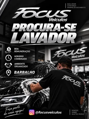 PROCURA-SE LAVADOR
