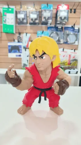 Ken Masters Street Fighter 30cm - Action Figure Impressão 3D