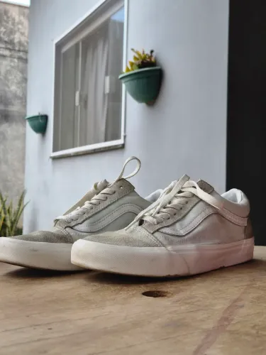 tênis Vans Old Skool original verde claro 38