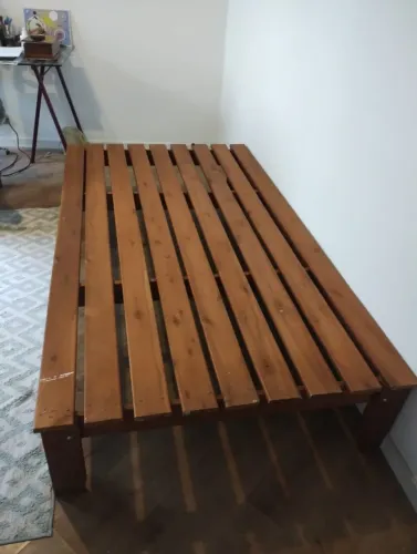 Cama Solteiro 188x110x35 MADEIRA