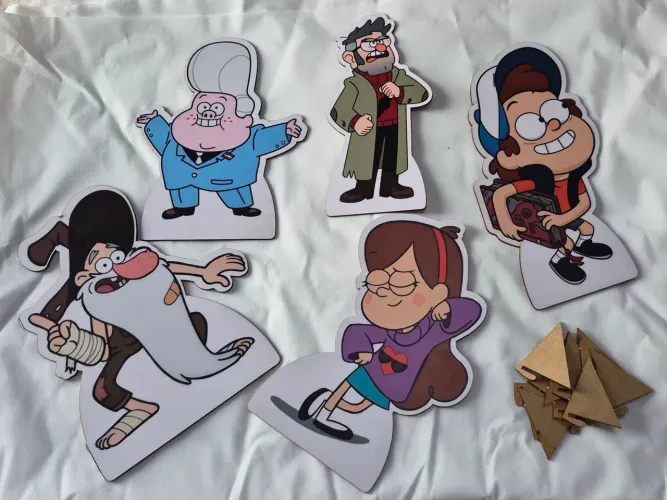 Decoração de aniversário Gravity Falls 