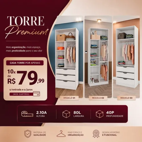 Closet em mdf