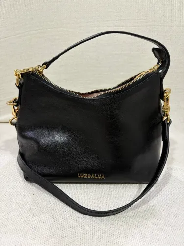 Bolsa Luz da Lua tiracolo preta super nova