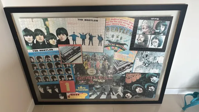 Quadro Quebra-cabeça dos Beatles