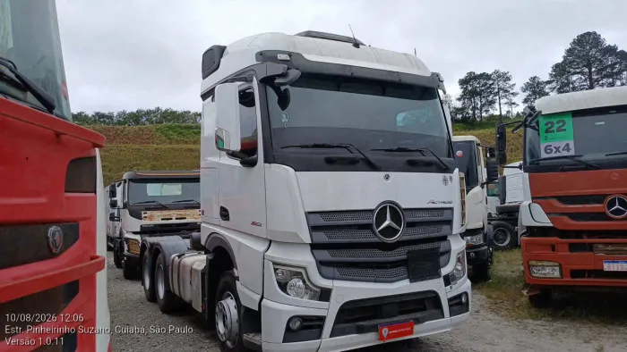 Mercedes-Benz Actros Actros 2651 MP5 LS 6x4 2p (diesel)(E5) 2021/2022 Vamos Seminovos Pinh