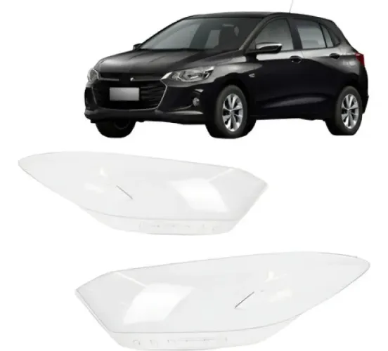 Par Lente Farol Para Chevrolet Onix 2020 A 2024