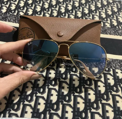 Ray Ban aviador azul original