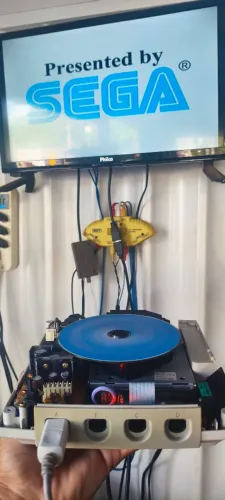 Sega Dreamcast placa va1 japonês leitor 100% broqueado só ler jogos original só o console