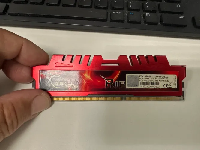 Memória G.Skill Ripjaws 8gb 1866Mhz DDR3 CL10