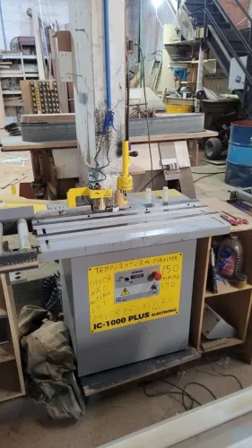 Coladeira de Bordas Manual Inmes IC-1000 Plus Electronic com 2 Coleiros