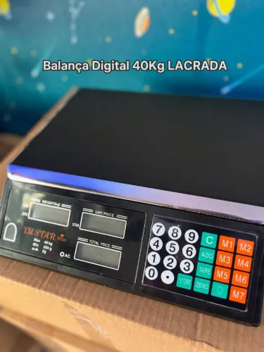 Balança Digital Comercial Frutaria Padaria Sorveteria Peixaria etc...