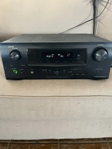 RECEIVER Denon AVR-1610 7.1 A/V preto Dolby TrueHD dts-HD HDMI 
