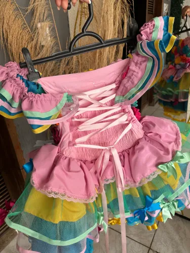 Vestido de quadrilha 