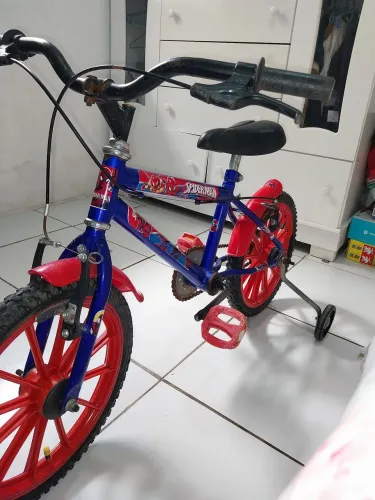Bicicleta Infantil Homem Aranha aro 16