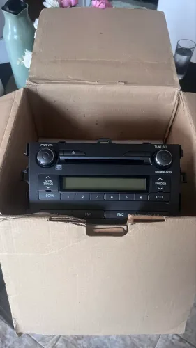 Vendo rádio Corolla original Panasonic novo