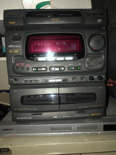 Micro System Aiwa Nsx 520 Raridade