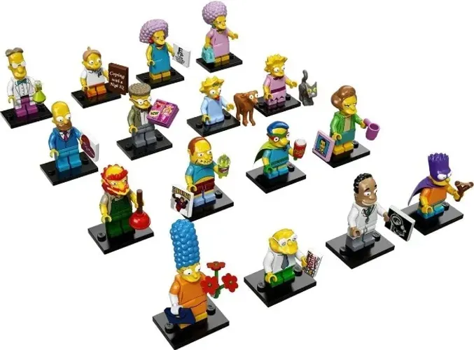 Lego Simpsons Minifigures Series 2 Completa