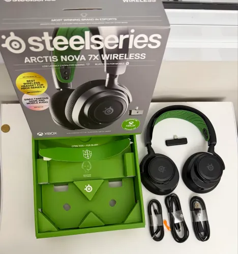 Steelseries headset gamer NOVA 7x usado muito novo!