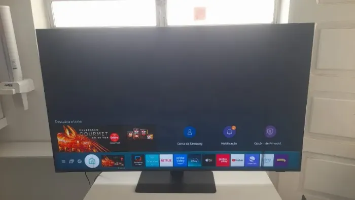 Televisão Samsung Smart 55 polegadas QLED
