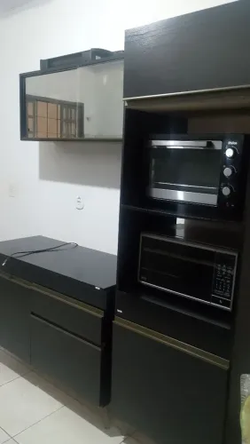 Vendo armário de cozinha Preto