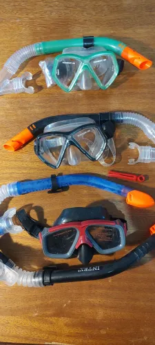 Conjunto de mergulho Snorkel várias marcas